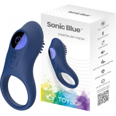 Anillo Sonic Blue Vibrating Mini Vibrator