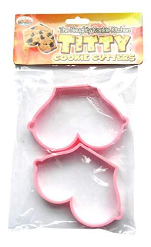 TITTY COOKIE CUTTERS MOLDE PARA GALLETAS 2 PIEZAS